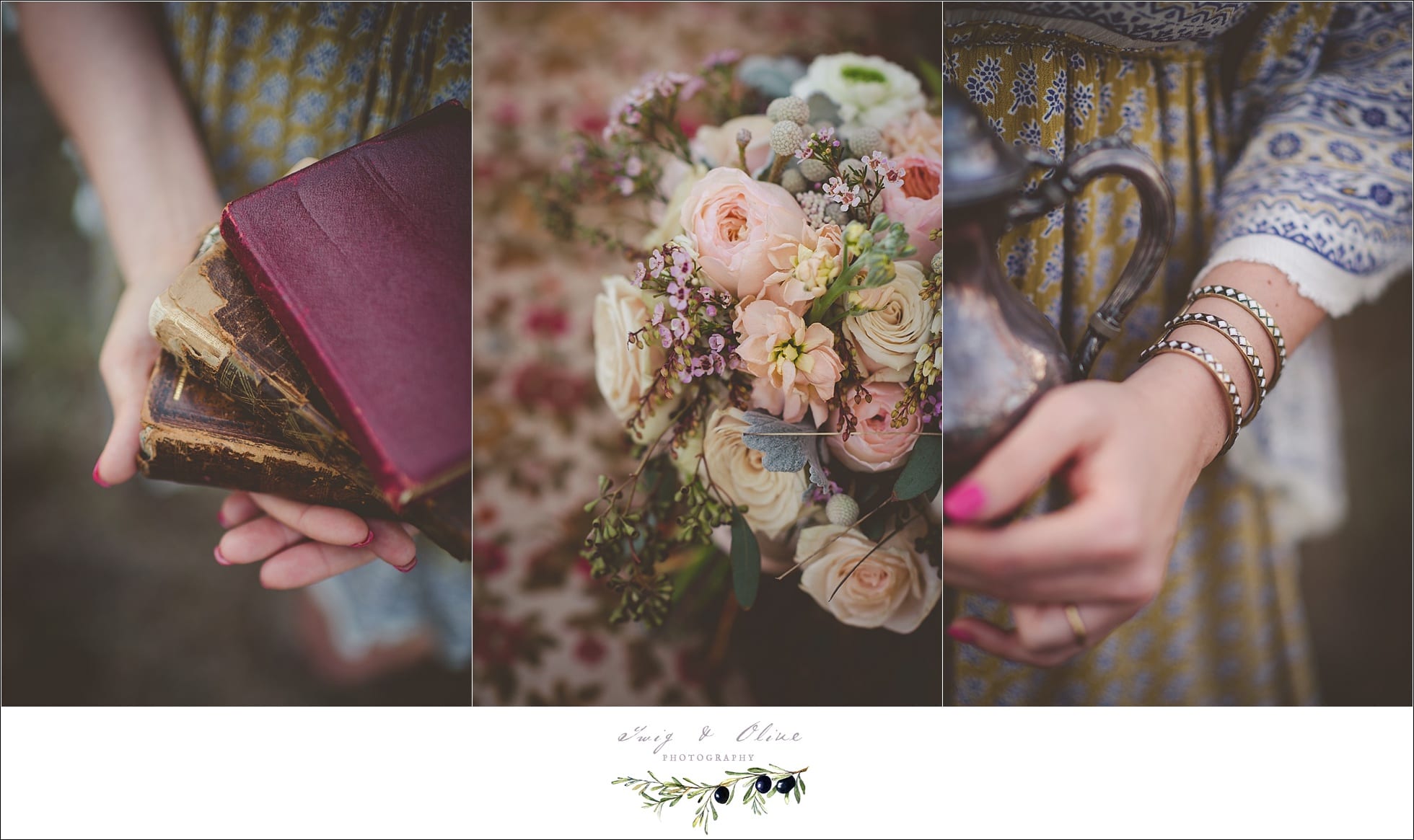muted colors wedding