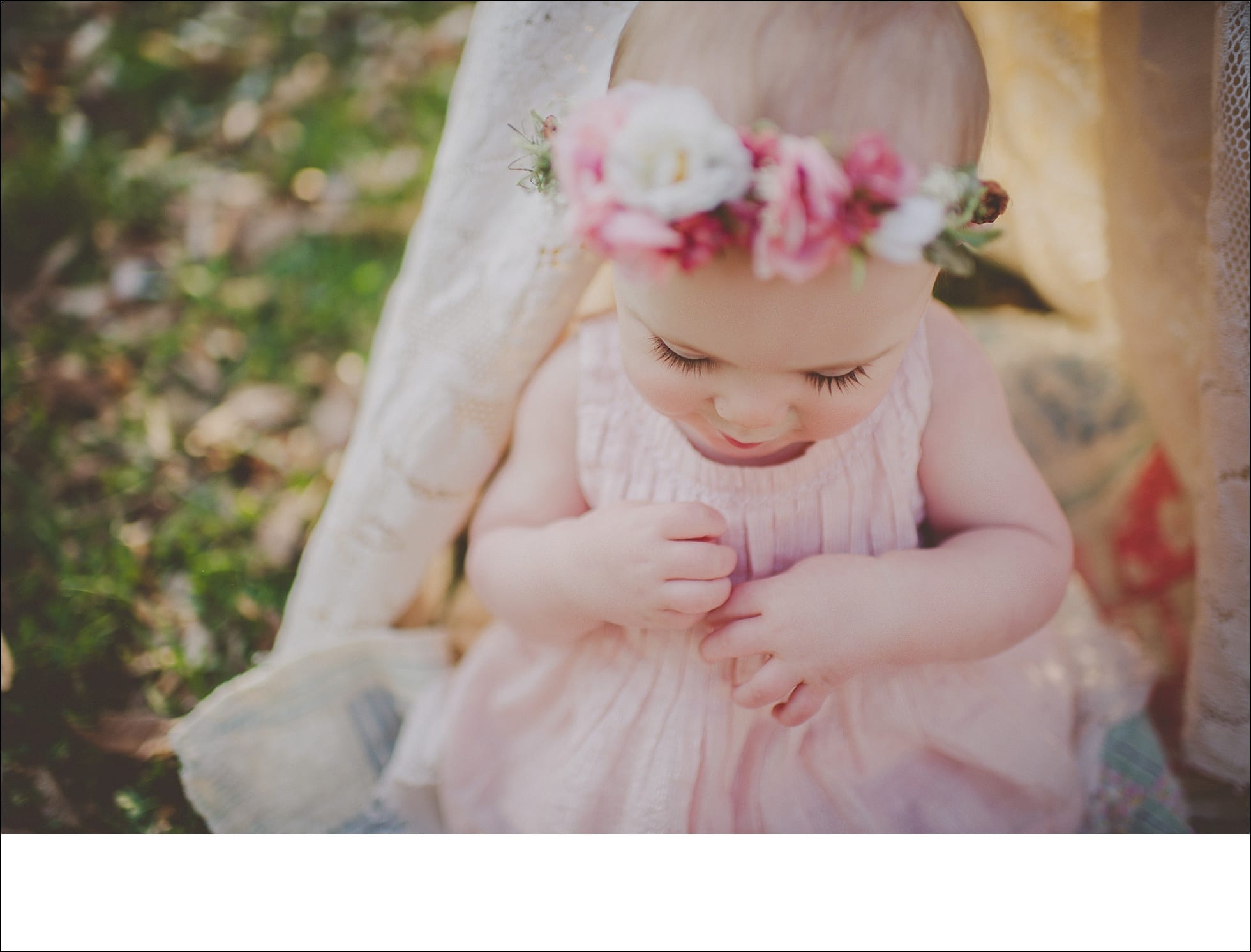 one year old session, madison sessions, outdoor sessions, hair flowers