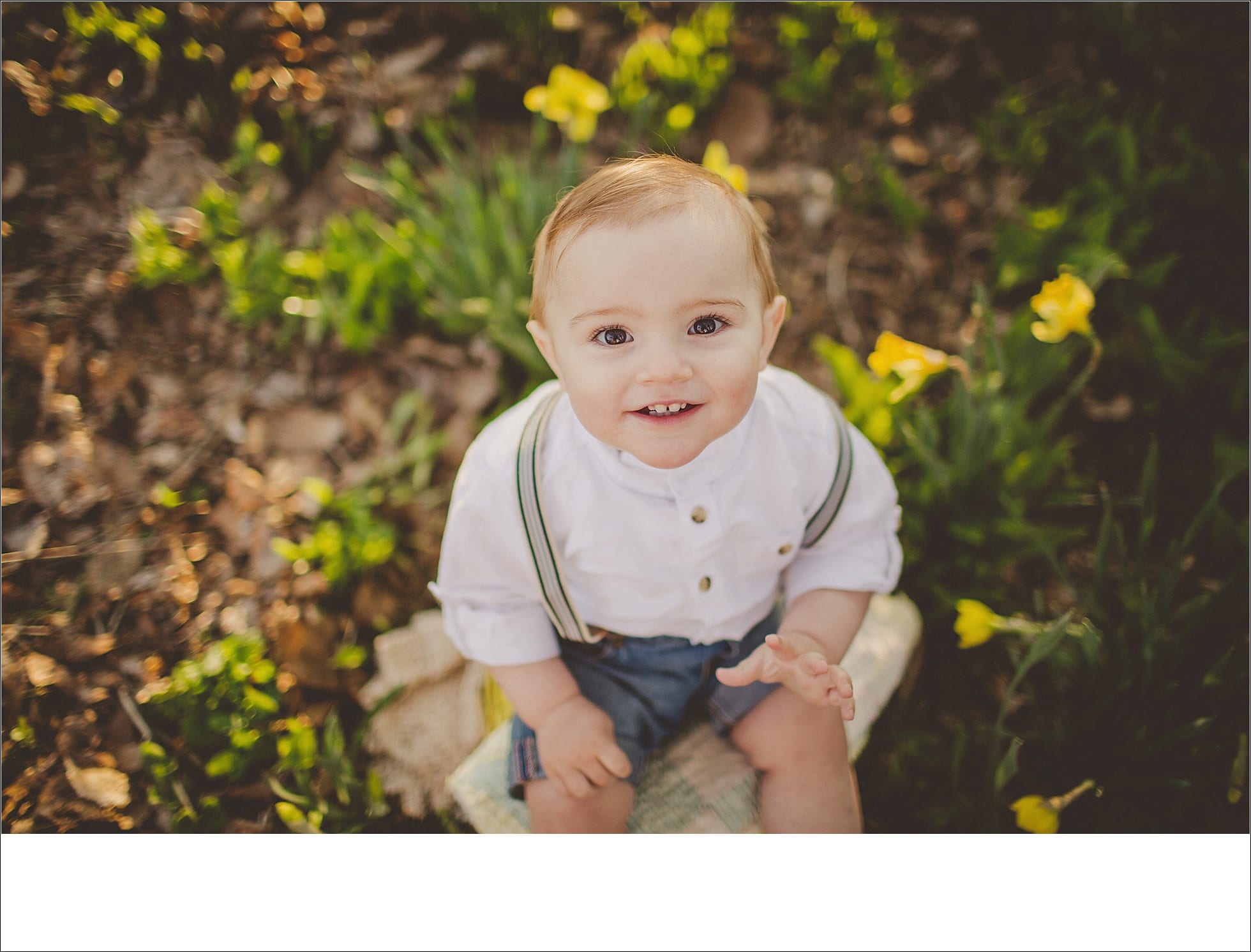 happy babies, outdoor sessions, flowers, olbrich gardens