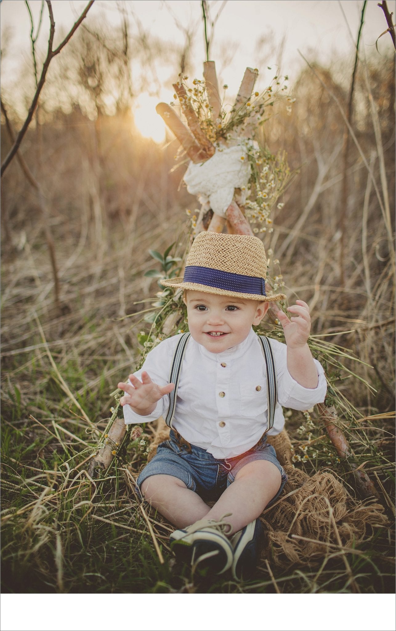 fedoras, suspenders, madison area children and families session