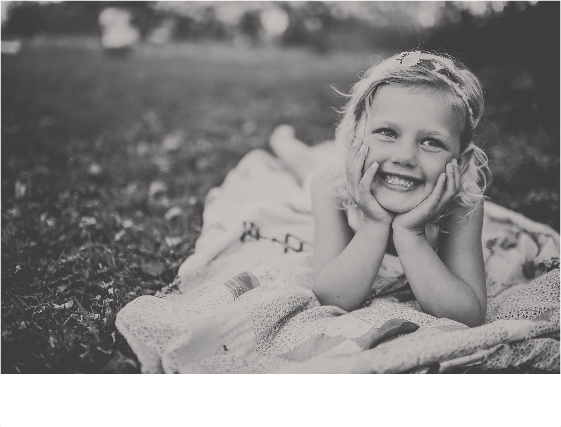 black and white photography, blankets, hair flowers, happy kids, Sun Prairie Area photography sessions 