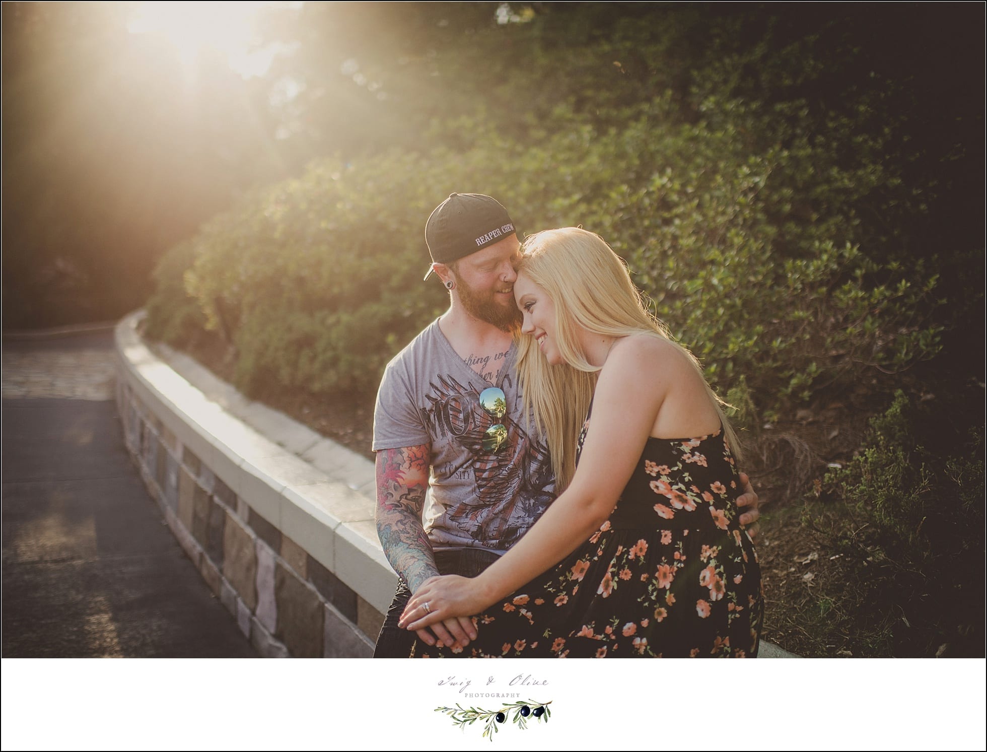Honeymoon session, Twig and Olive Photography, tattoos, america, happiest place on earth, Walt Disney World, Magic Kingdom, outdoor honeymoon session, gorgeous couples, happy couples, TOP