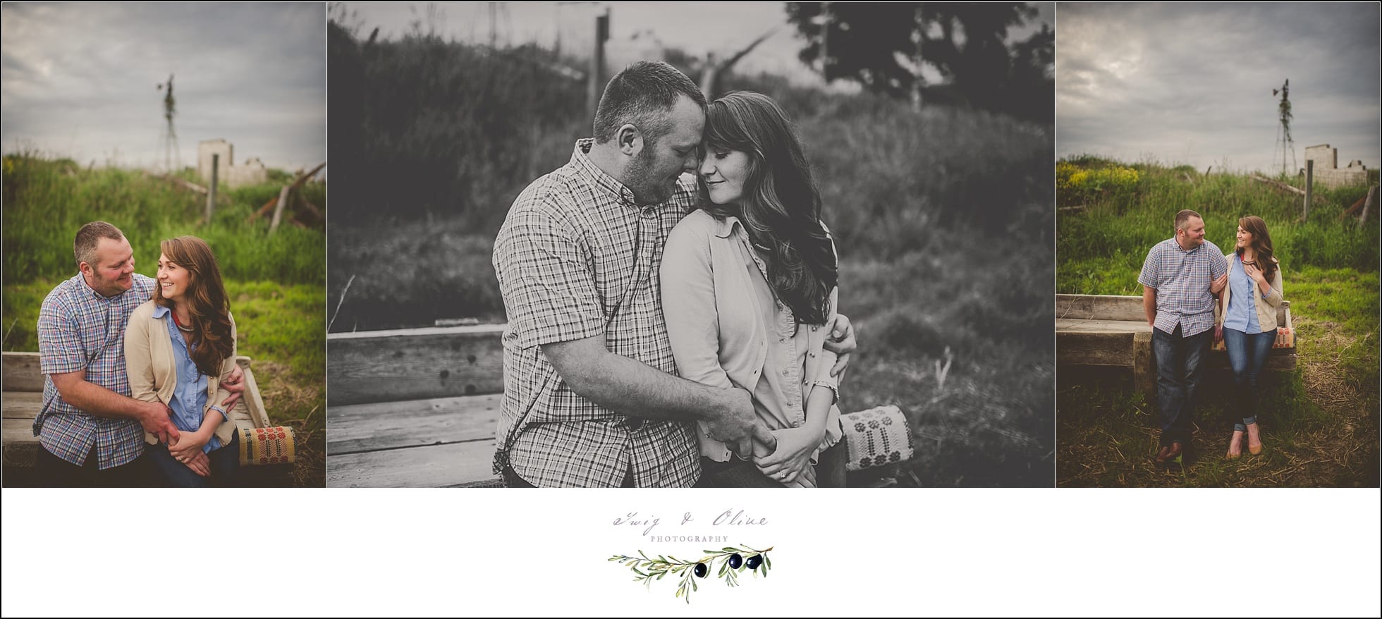 country sessions, engagement sessions, black and white photography, farm and field photography, outdoor sessions, Twig and Olive photography engagements