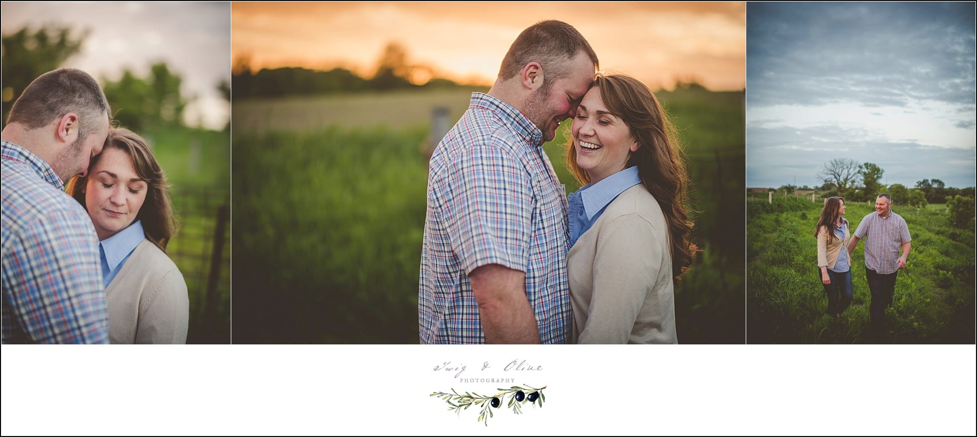 happy couples, farm fields, outdoors, darlington, sun prairie, wisconsin, twig and olive photography