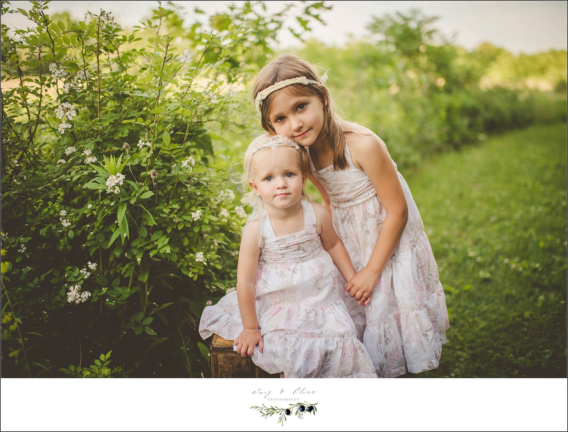 sisters, siblings, angels, vintage dress, white dresses, happy kids, stoic,, iconic, classic,  TOP