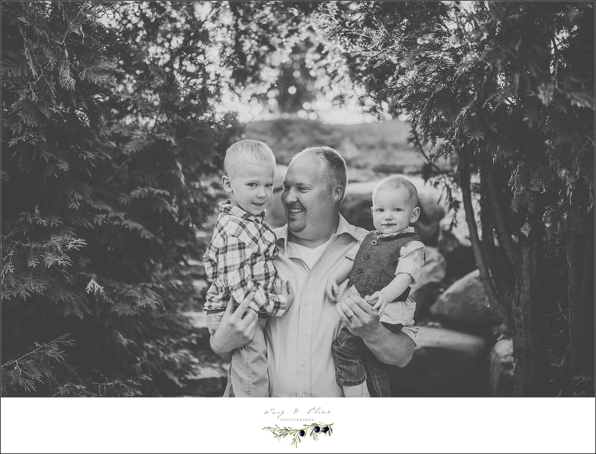 like father like sons, Twig and Olive Photography, black and white classic lines photography, madison backdrop, Twig and Olive family sessions