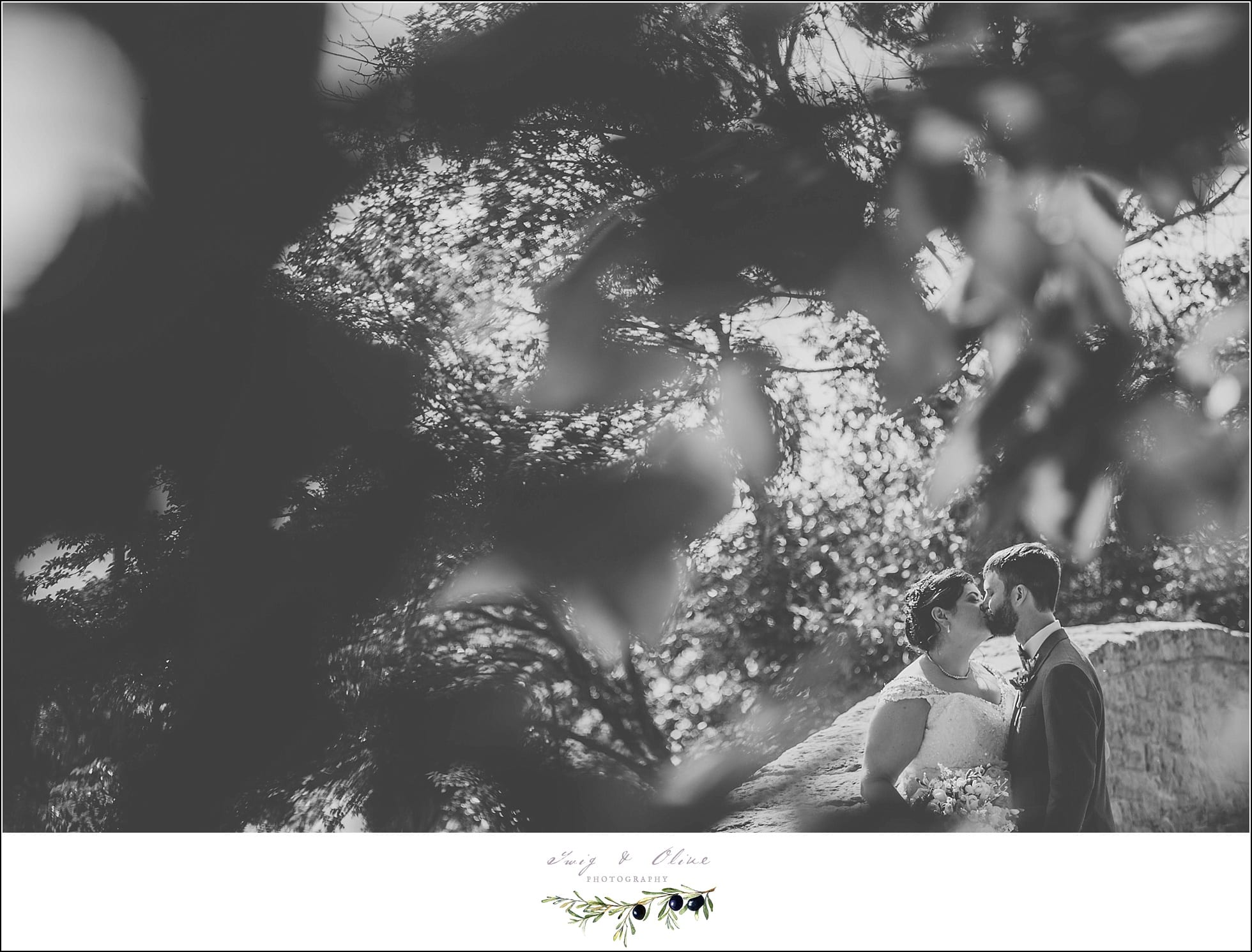 black and white wedding image