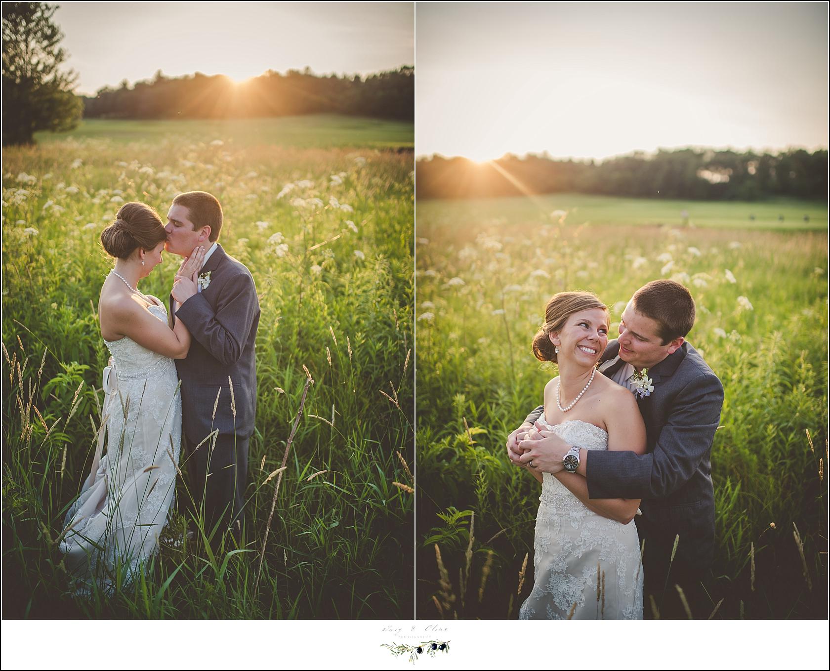 sunset wedding pictures