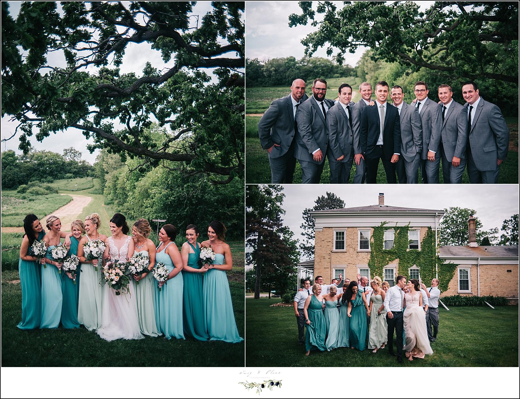 teal blue and gray wedding colors
