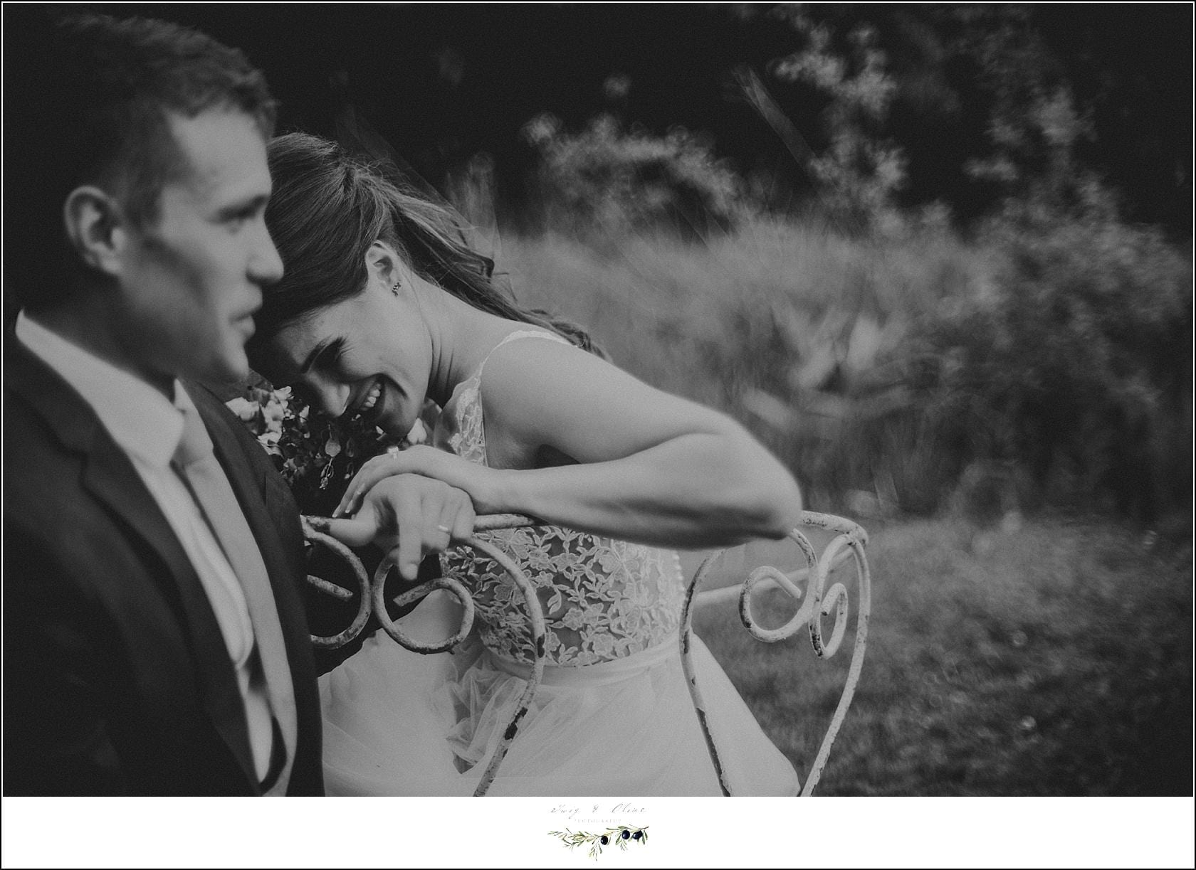 black and white wedding image
